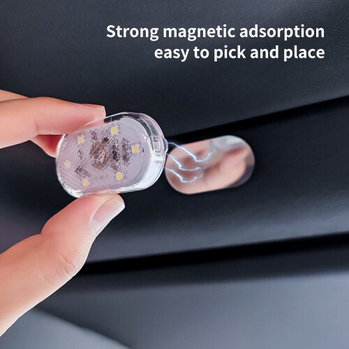 Rechargeable Car Dome Light with Touch Sensor and Magnetic 1