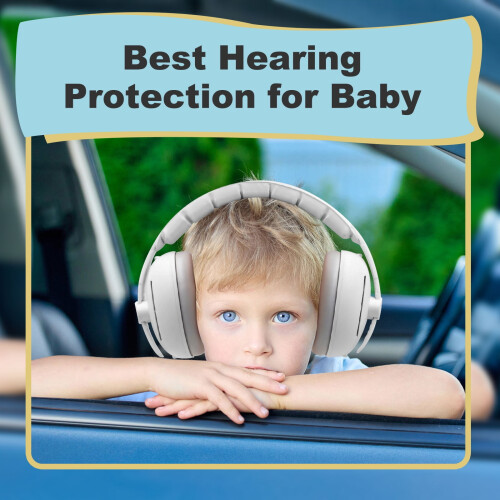 Baby Noise Reduction Earmuffs Comfortable Ear Protection 1