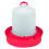 CintBllTer Deep Base Poultry Waterer 2 Gallon Heavy Duty 2