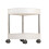 Corner Storage Shelf 4-Tier Detachable Rolling Rack White 2