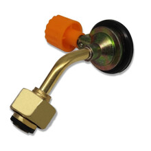 Propane Tank Cylinder Tank Refill Connector Adapter for Outdoor Camping Picnic Propane Cylinder Filling Connector Valve