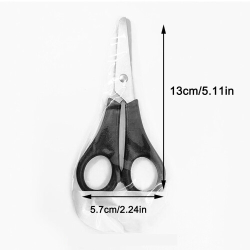Ceramic Kitchen Scissors Safety Blunt Tips 1 Pair 2