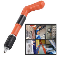 Manual Mini Steel Nail Shooter Low Noise Detachable Handle