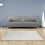 European solid color living room rug thickened washable 4