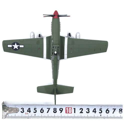 P-51 Mustang Alloy Aircraft Model 1:72 Scale 1