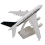 A380 Plane Model High Simulation Toy 1:400 5