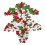 Wooden Christmas Buttons Assorted 100 pcs 6