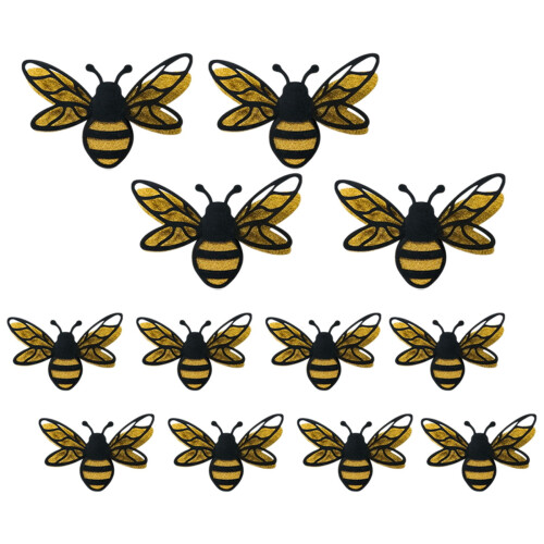 3D Bee Stickers Set 12 Pieces Two Sizes 1