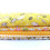 Cotton patchwork fabric squares 50x50cm yellow series 5