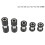 Rear Shock Absorber Bushings 22mm 54mm 4