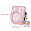 Sponge Paper Sequins Filter Mask Mesh Wool Ball Buttons Pink 5