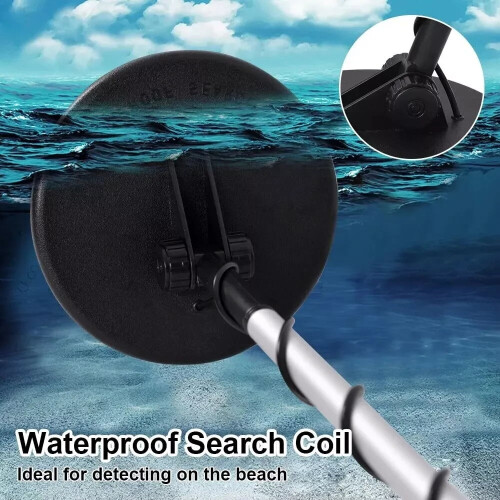 LCD Metal Detector Waterproof Deep-Seeking Coil 2
