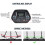 LCD Metal Detector Waterproof Deep-Seeking Coil 5