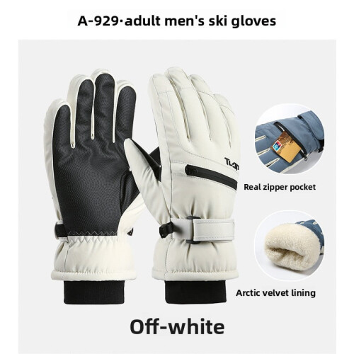 Winter Ski Gloves Thermal Waterproof Touchscreen Windproof 1