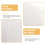 MLINS White Foam Board for Arts and Crafts 10 Sheets 6
