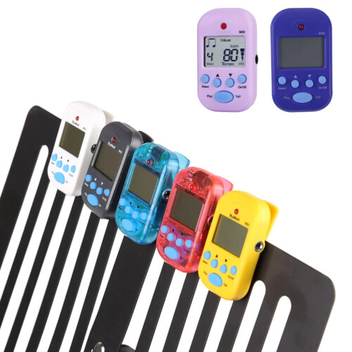 Rechargeable Digital Metronome Loud Sound Pocket Size 1