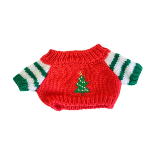 20 cm doll clothes red soft animal accessories 2