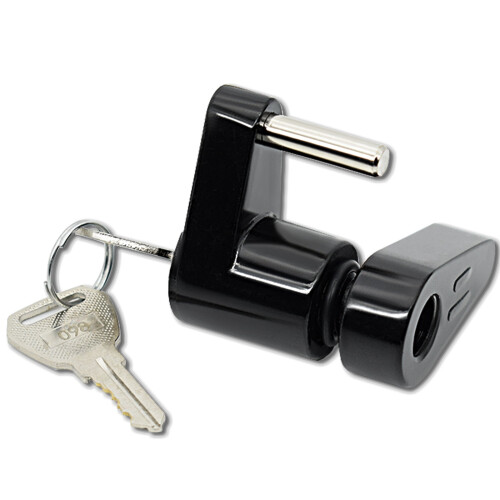 Trailer Hitch Coupler Lock 1/4 Inch Heavy Duty with 2 Keys 2