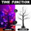 Halloween Lighted Tree Decor 24 inch 2 pcs orange purple 5