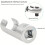 For Automotive O2 Oxygens Sensors Socket Offset Wrench Remover Tool and Thread Chasers Tool 10-27mm 2