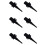 6Pc Front Rear Left Right Black Outside Car Air Temperature Sensor for  E46 E90 E91 E39 E60 E63 E38 65816905133 1