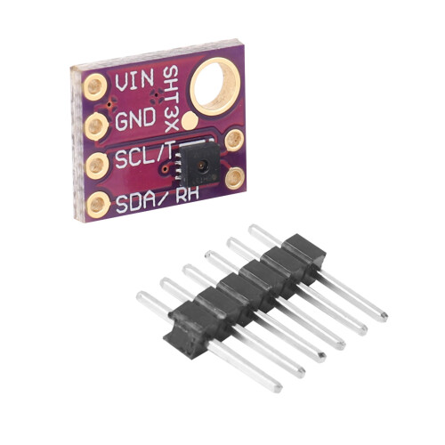 6Pcs SHT31-D Temperature Humidity Sensor Digital Output Sensor Module IIC I2C Interface 3.3V for  Raspberry Pi 2