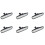 6X Interior Rear View Mirror for  Navara 350Z Altima Maxima 96321-2DR0A 1