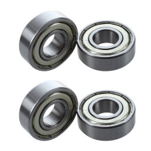 Deep Groove Ball Bearing 15 x 35 x 11 mm Dual Metal Pair