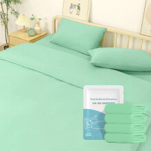 Disposable King Size Bed Sheets Set with Quilt Cover and 2