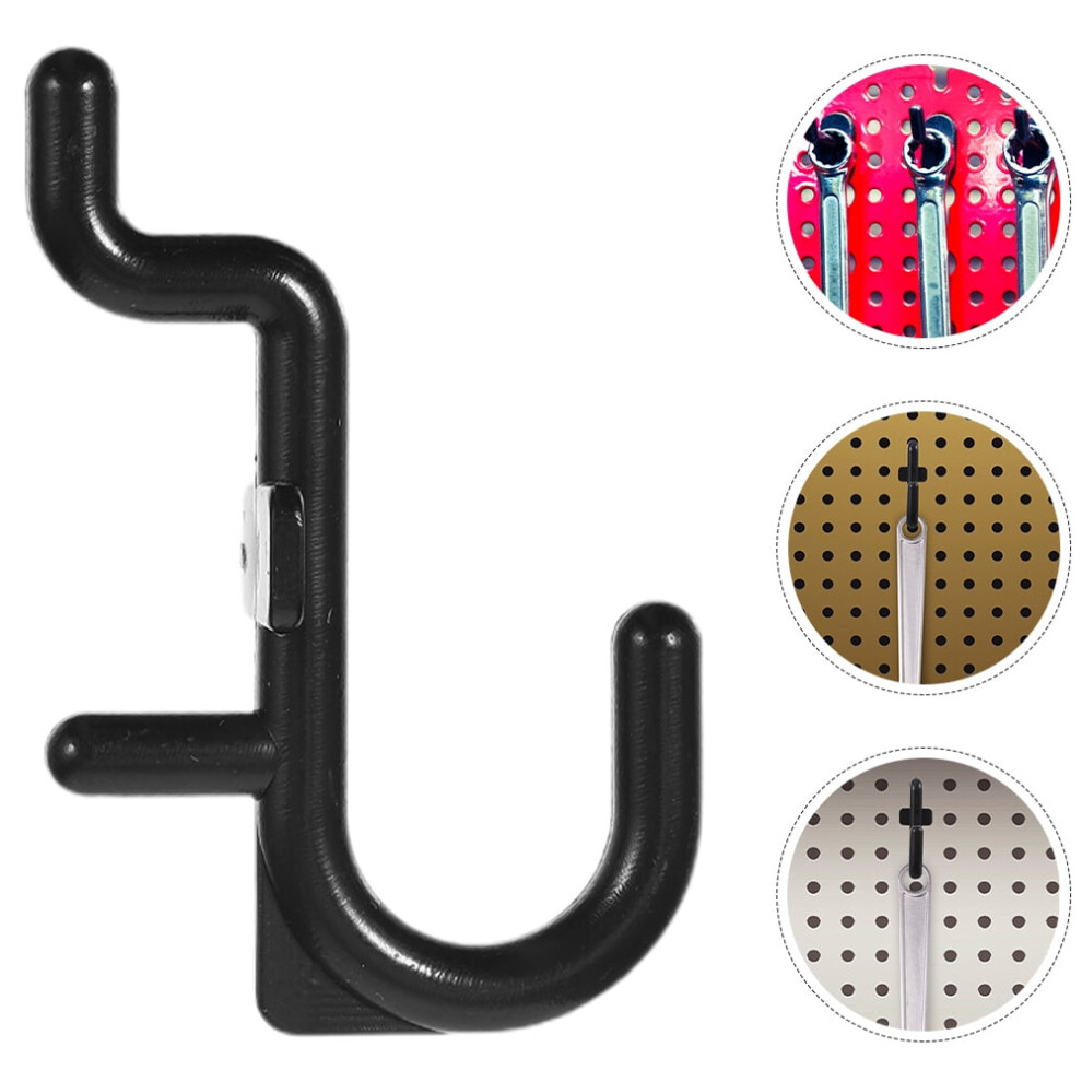 Pegboard Hooks J-Shaped 50 Pieces 9180333385805