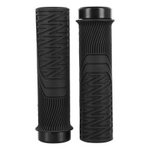 Mountain Bike Handlebar Grips Lock-On Black 22.2 mm
