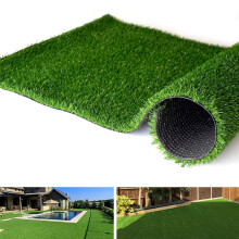 Artificial Grass Rug Waterproof 3x3 ft Indoor Outdoor