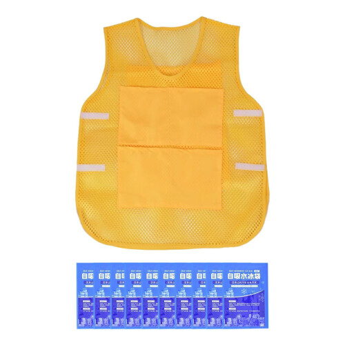 Cooling Ice Vest Lightweight with 8 Reusable Ice Packs