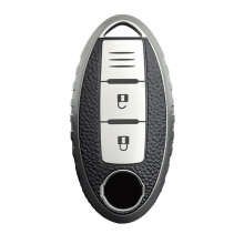 2-Button Key Fob Cover for Nissan Qashqai Juke X-Trail