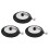 Rubber Choke Bathtub Drain Stopper with Chain 3 Pcs 1
