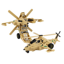 Helicopter Toy with Impact Deformation Feature for Boys and
