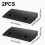 Heavy Duty Plastic Curb Ramps 3000LB 2-Pack Black 1