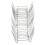 Wire Glazing Clips Stainless Steel 100 pcs 1