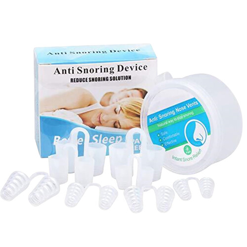 Snoring Plugs Magnetic Nose Dilators 8 Pieces