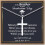 Cross Necklace Silver Cuban Link Chain for Men 1