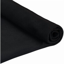 Black Felt Fabric 37.8 Inch Wide 2 Yards