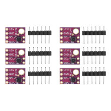 6Pcs SHT31-D Temperature Humidity Sensor Digital Output Sensor Module IIC I2C Interface 3.3V for Raspberry Pi