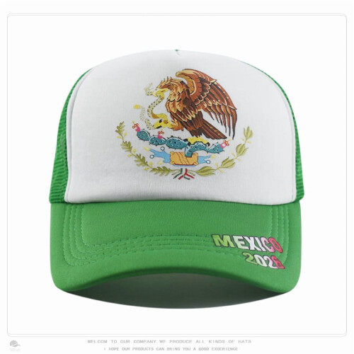 Football Print Sponge Mesh Baseball Cap 1