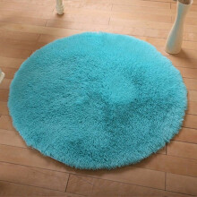 Round Plush Area Rug Soft Shaggy Carpet 40/80/100 cm