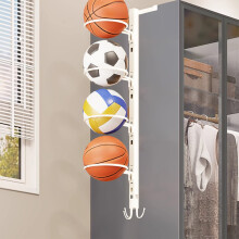 Vertical Ball Rack Wall-Mounted Durable 1-Pack