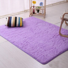 LELINTA Contemporary Shaggy Rug Grey Blue 63x47.2 Inch