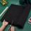 Black Felt Fabric 37.8 Inch Wide 2 Yards 3