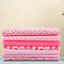 FAGINEY cotton fabric squares 50x50cm 7 pcs