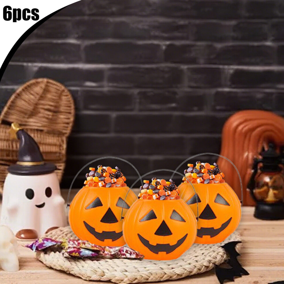 Halloween Candy Bowl Cauldron Bucket For Storage 9180333437757