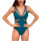 Women's Sheer Mesh Sleeveless V-Neck Bodycon Bodysuit 1